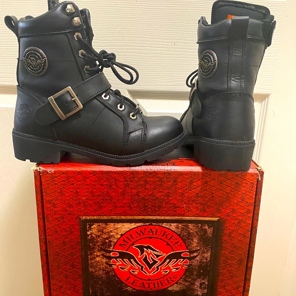 Milwaukee Leather Boots (motorcycle) - Women’s 7.5